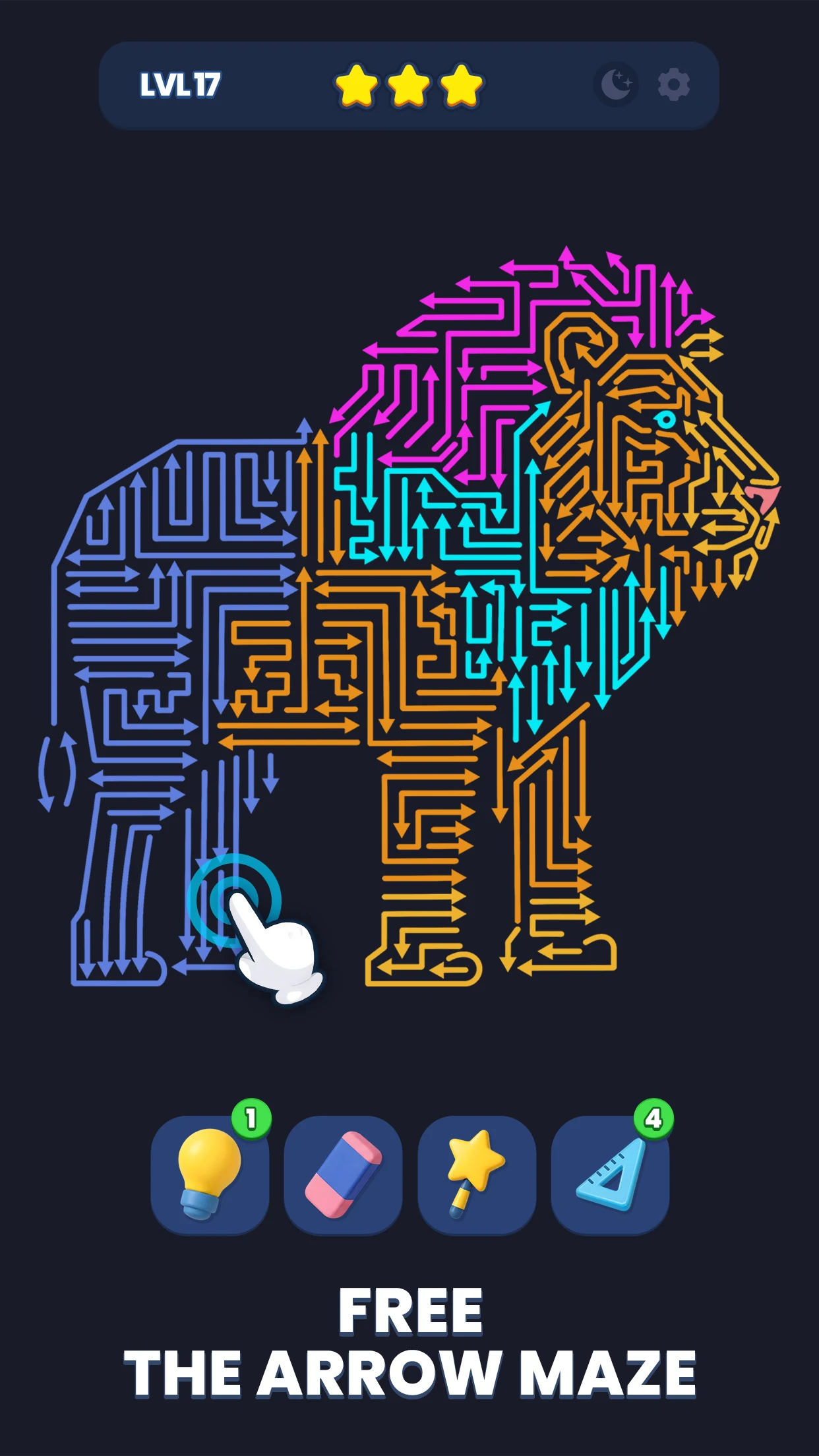 Point Out: Color Escape Puzzle screenshot