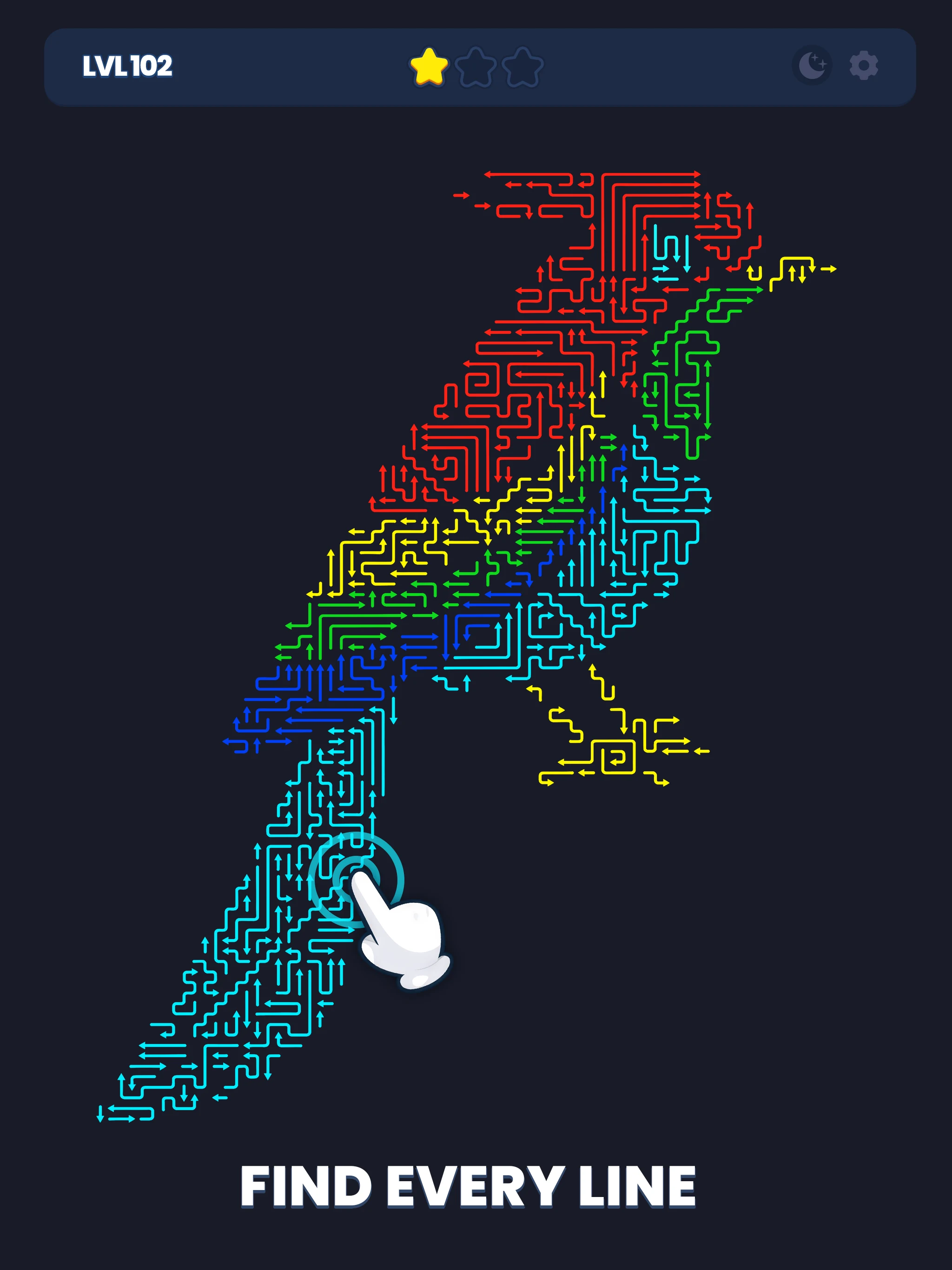 Point Out: Color Escape Puzzle screenshot